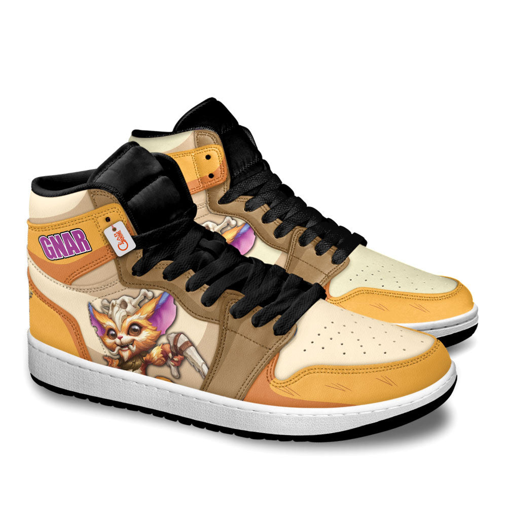 Gnar High-Top Sneakers Custom LOL Games Collection