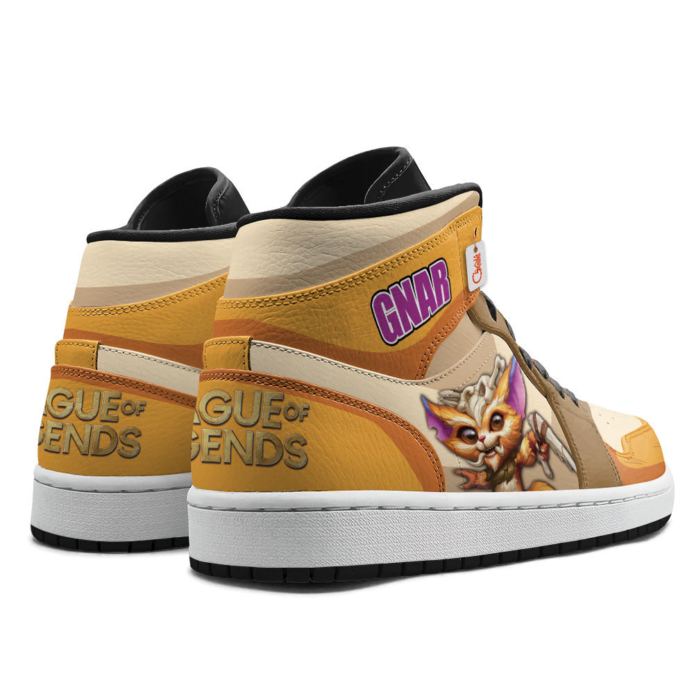 Gnar High-Top Sneakers Custom LOL Games Collection