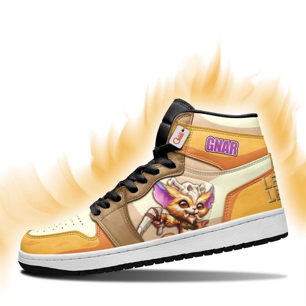 Gnar High-Top Sneakers Custom LOL Games Collection