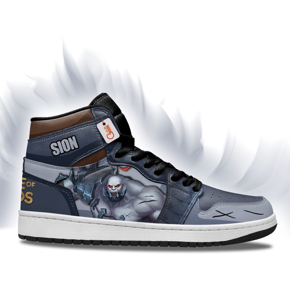 Sion High-Top Sneakers Custom LOL Games Collection