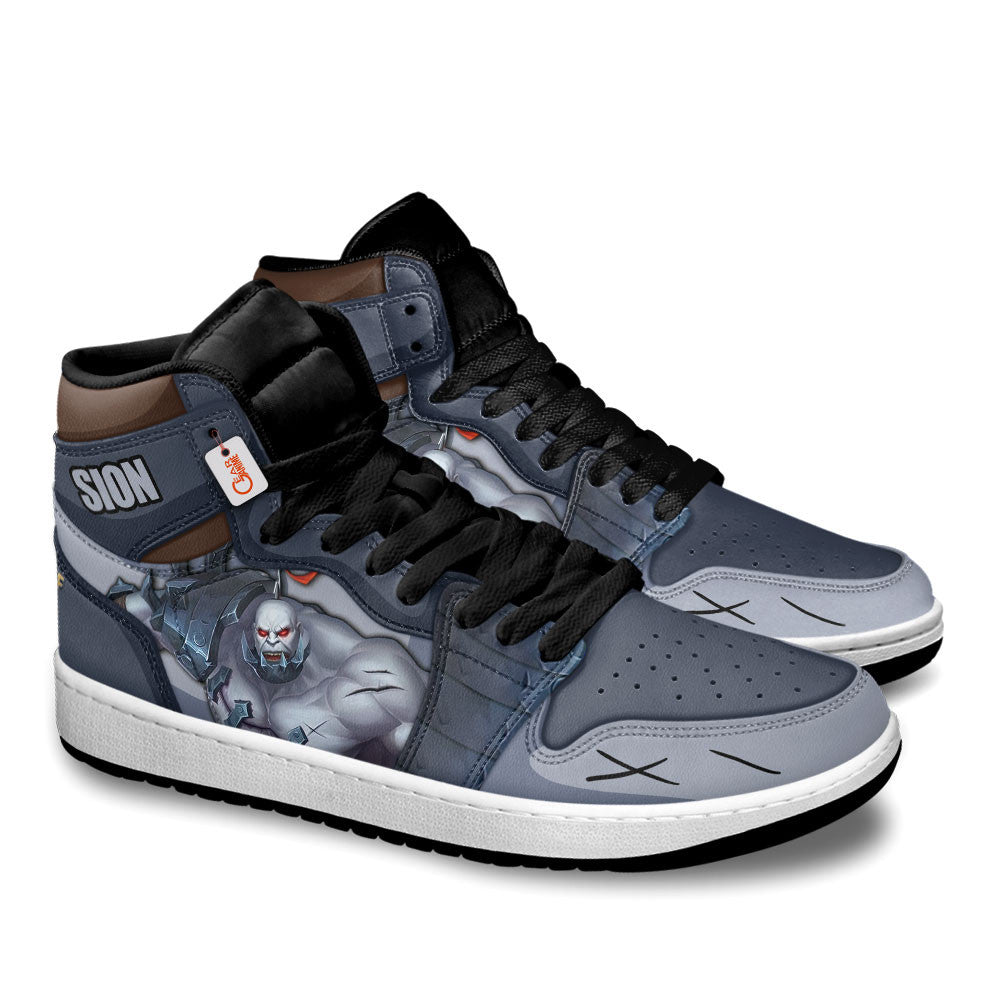 Sion High-Top Sneakers Custom LOL Games Collection