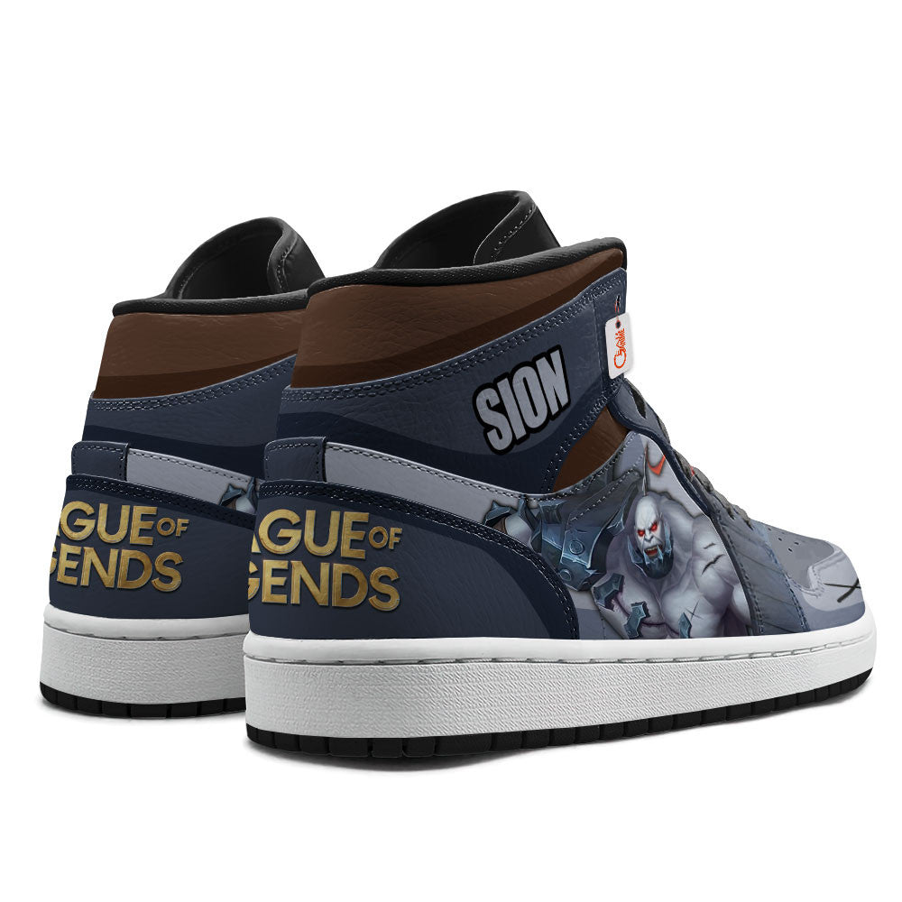 Sion High-Top Sneakers Custom LOL Games Collection