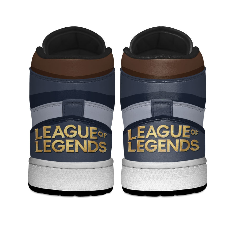 Sion High-Top Sneakers Custom LOL Games Collection