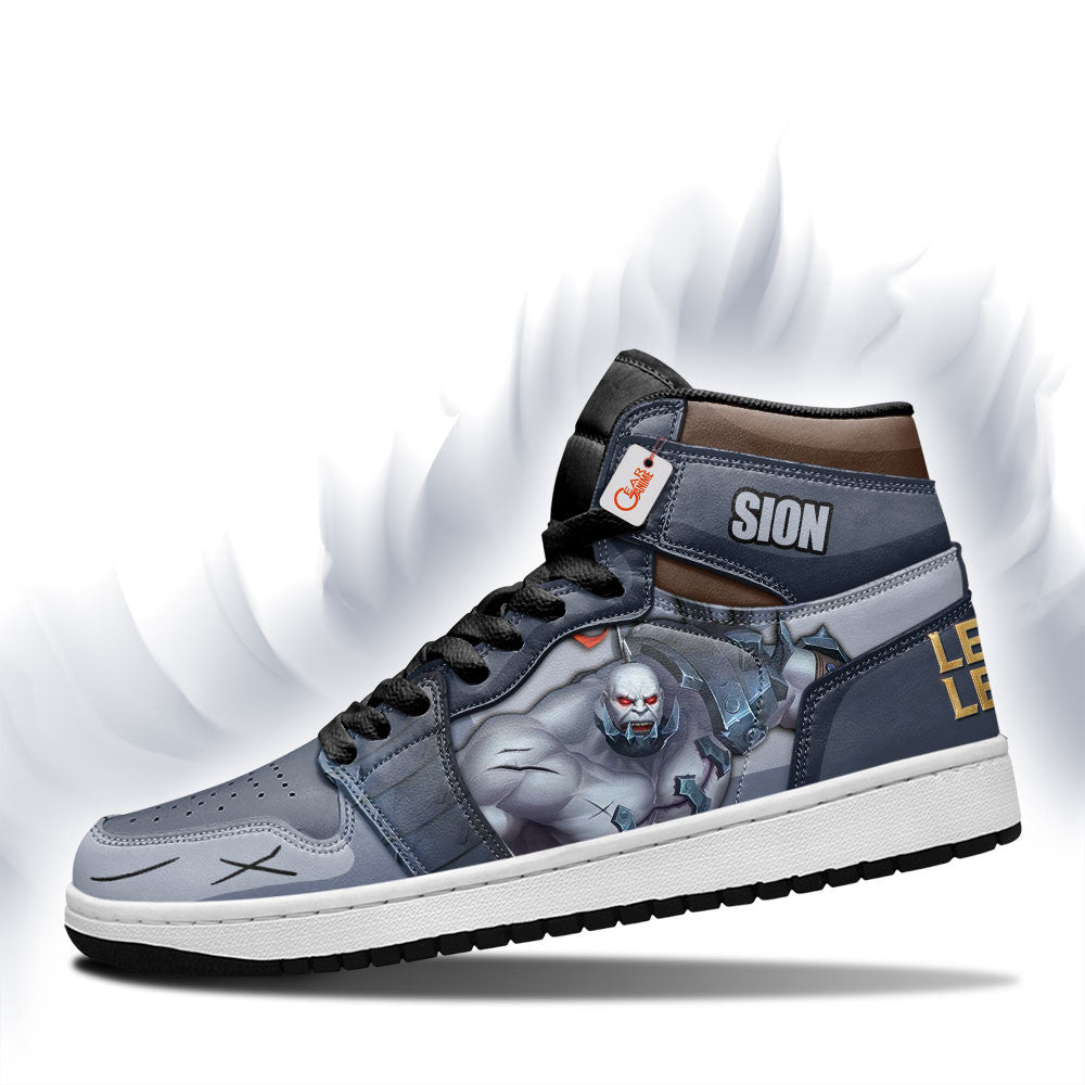 Sion High-Top Sneakers Custom LOL Games Collection
