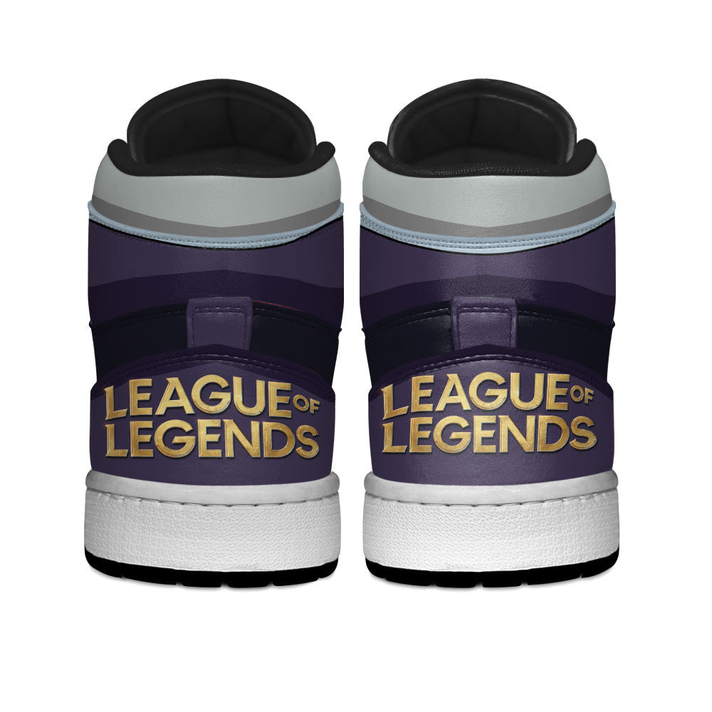 Lissandra High-Top Sneakers Custom LOL Games Collection