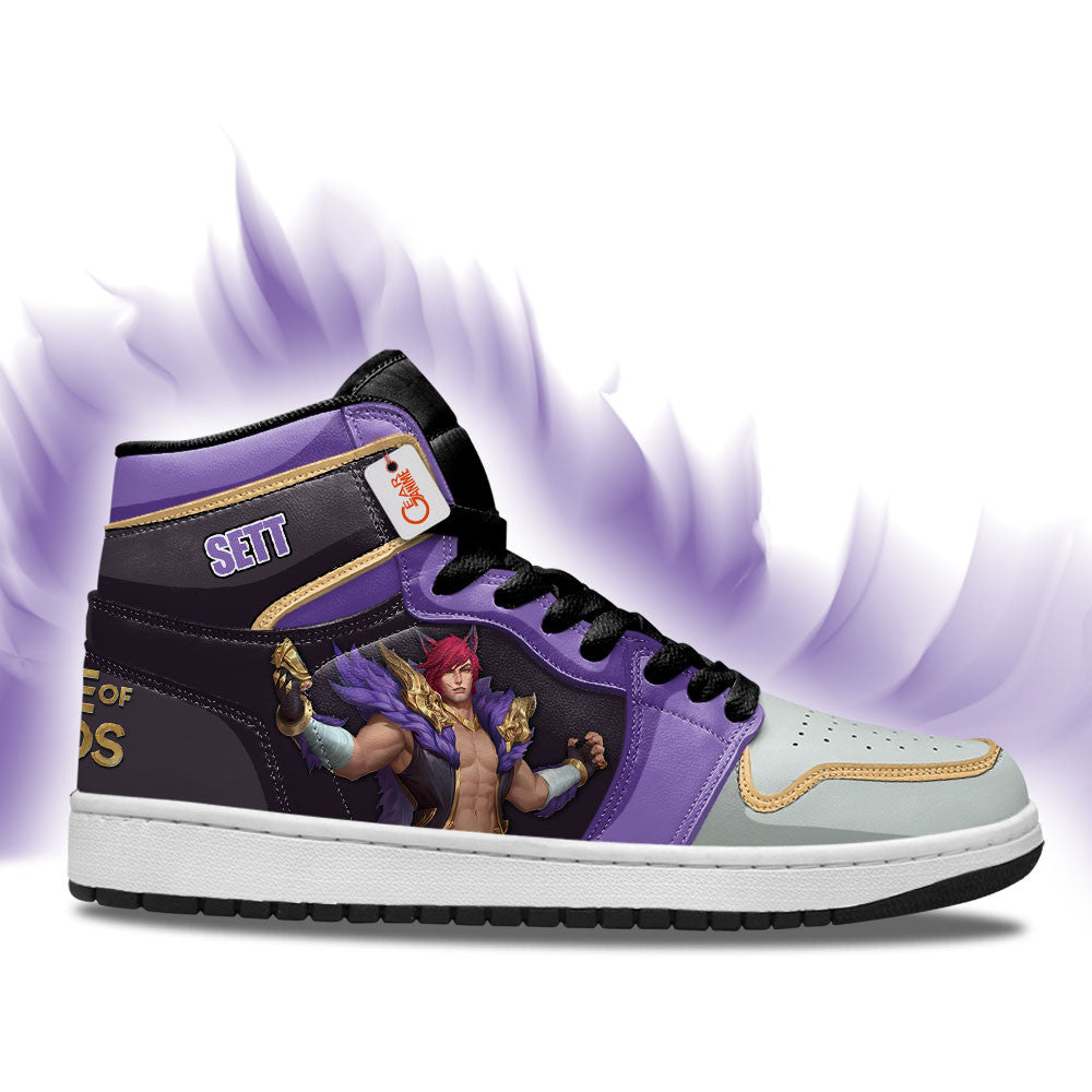 Sett High-Top Sneakers Custom LOL Games Collection
