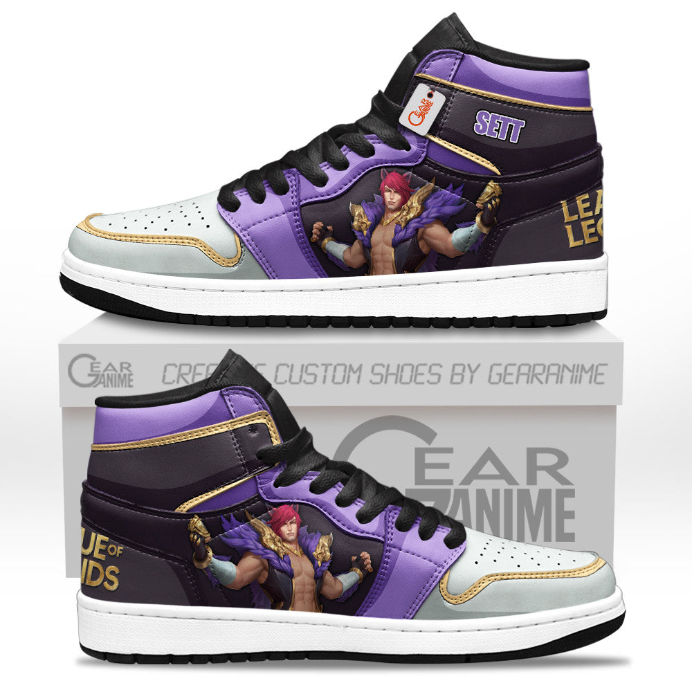 Sett High-Top Sneakers Custom LOL Games Collection