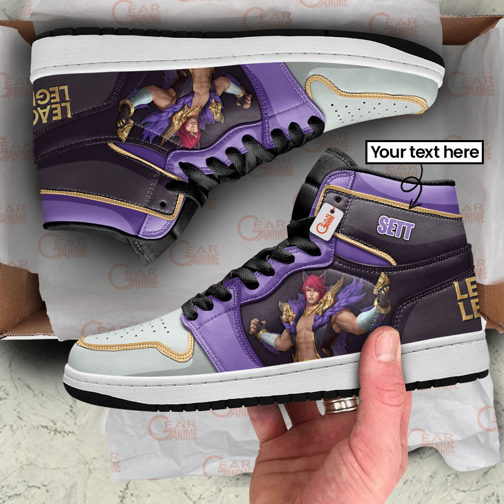 Sett High-Top Sneakers Custom LOL Games Collection