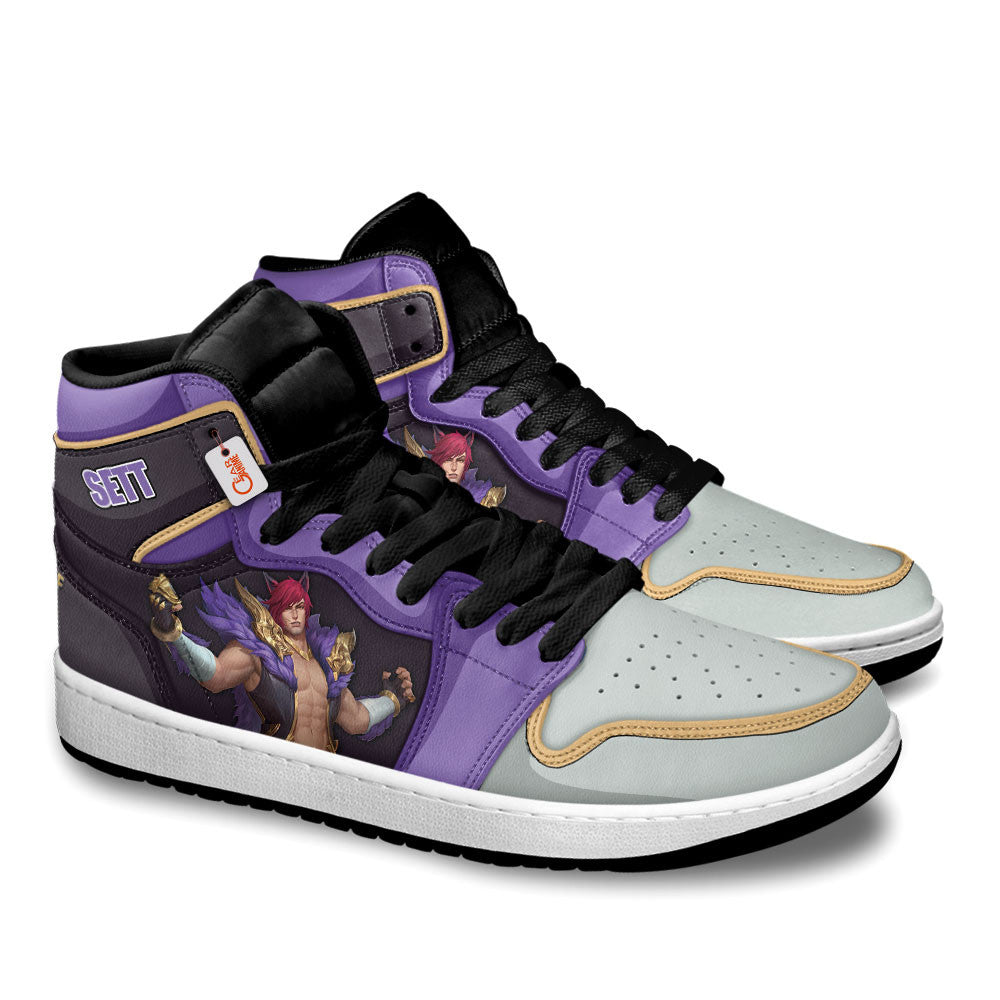 Sett High-Top Sneakers Custom LOL Games Collection