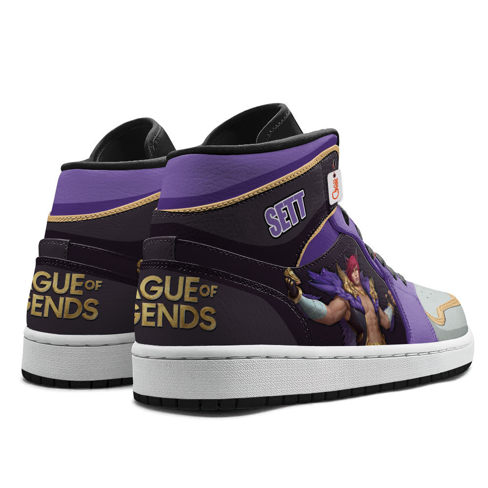 Sett High-Top Sneakers Custom LOL Games Collection