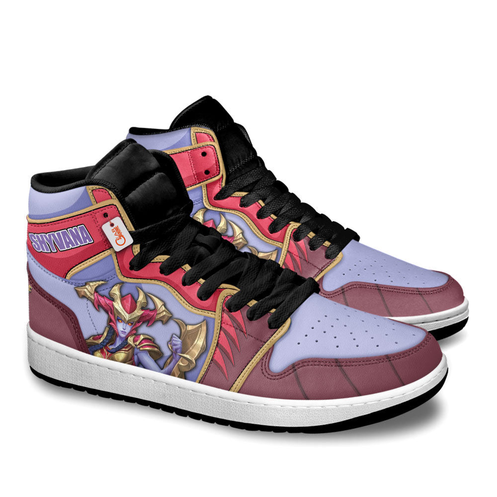 Shyvana High-Top Sneakers Custom LOL Games Collection