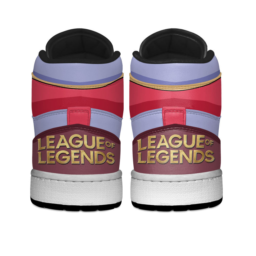 Shyvana High-Top Sneakers Custom LOL Games Collection