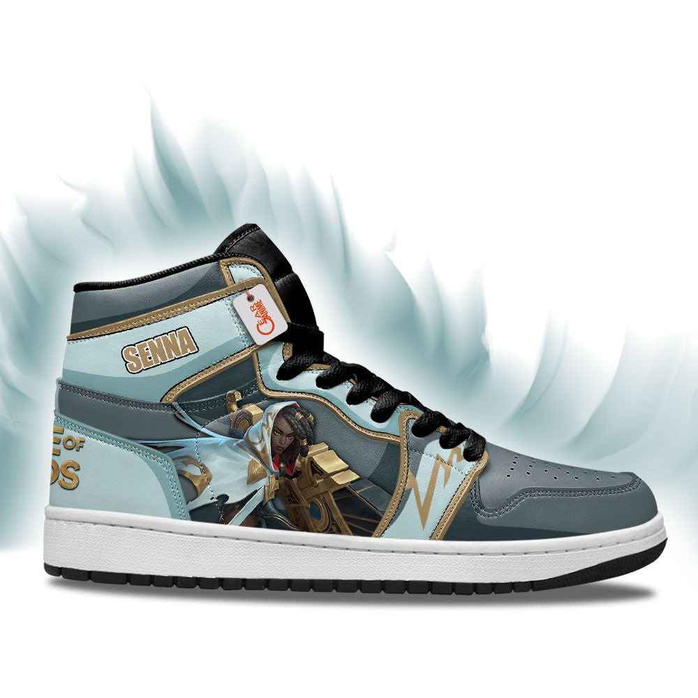 Senna High-Top Sneakers Custom LOL Games Collection