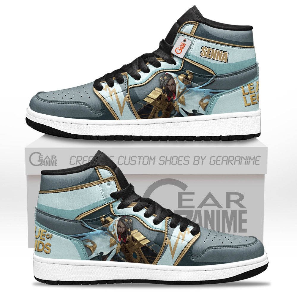 Senna High-Top Sneakers Custom LOL Games Collection
