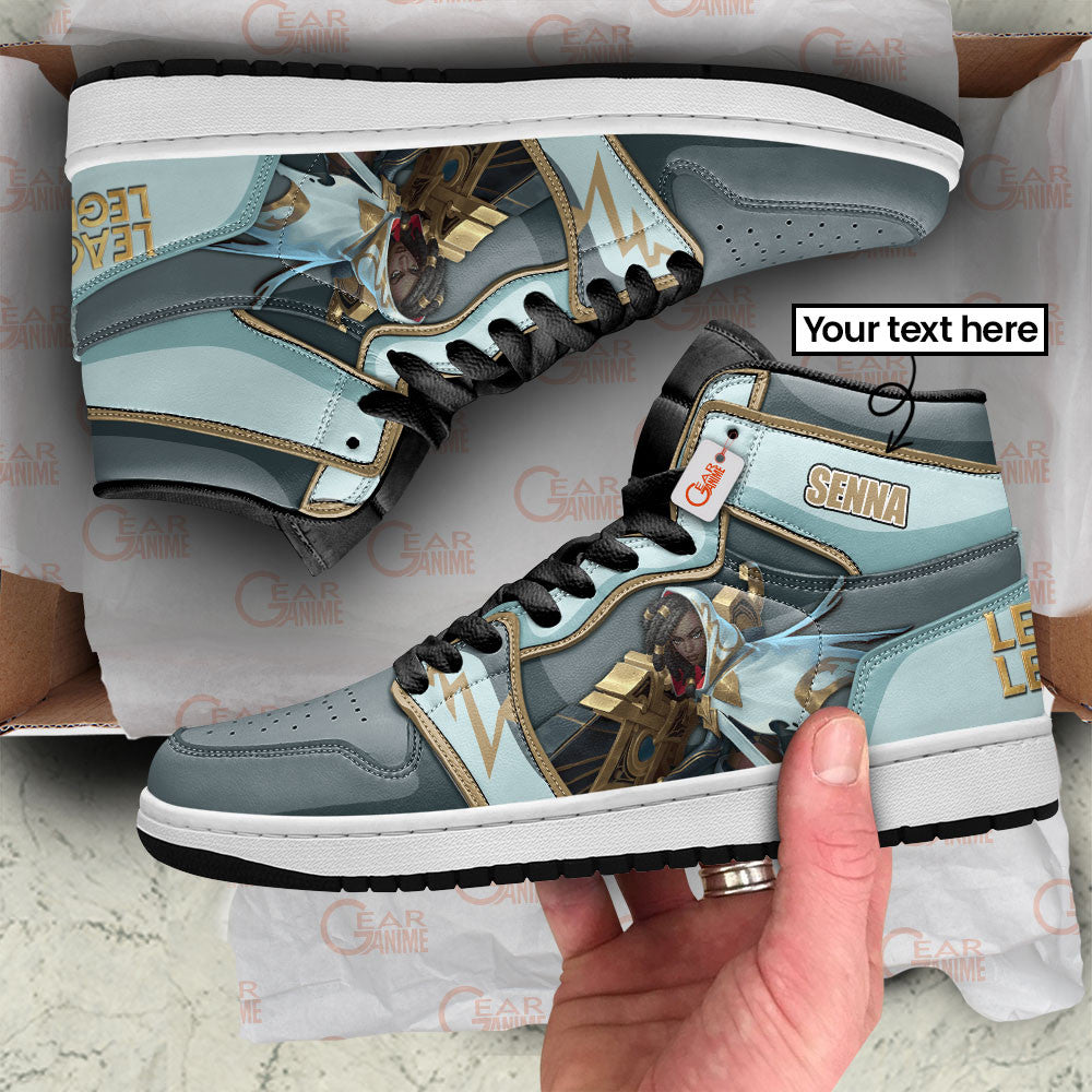Senna High-Top Sneakers Custom LOL Games Collection