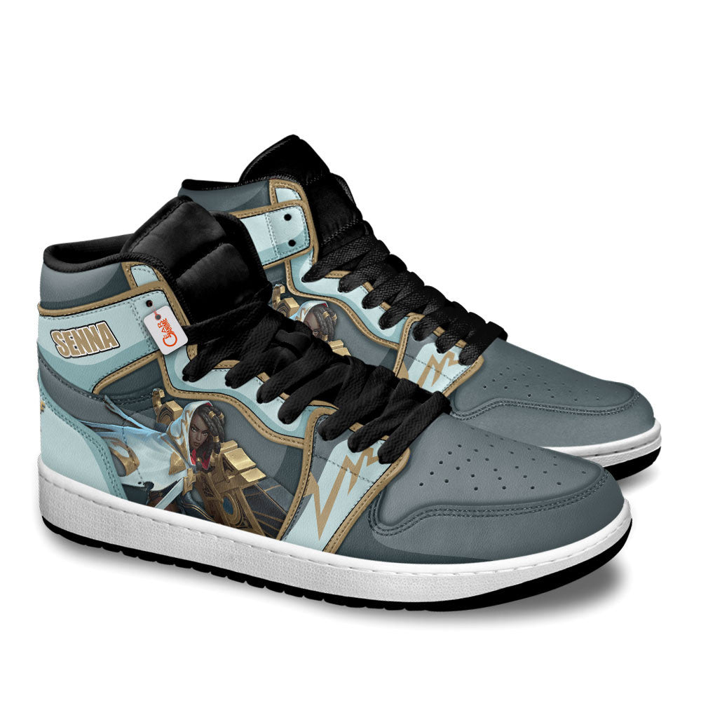 Senna High-Top Sneakers Custom LOL Games Collection