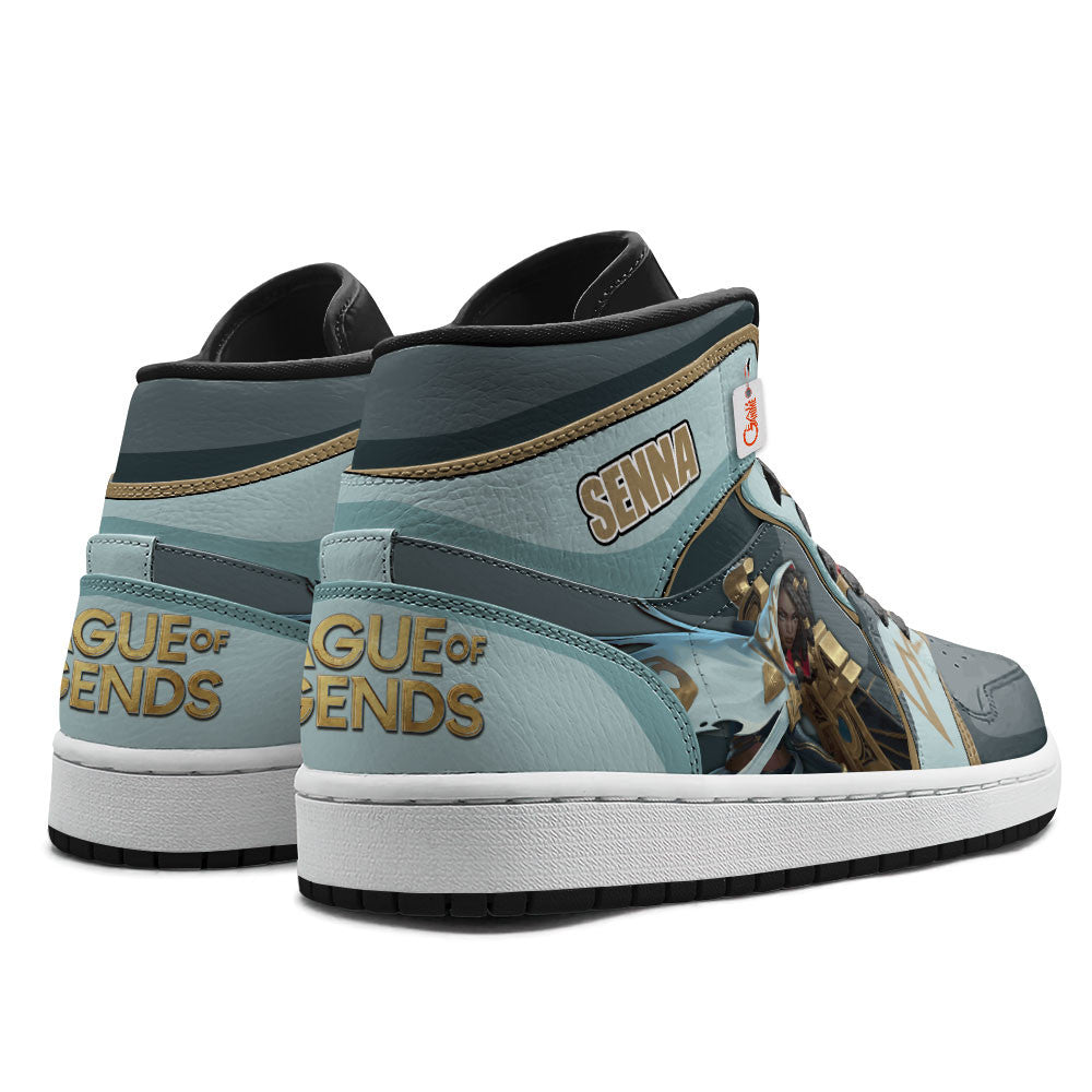 Senna High-Top Sneakers Custom LOL Games Collection
