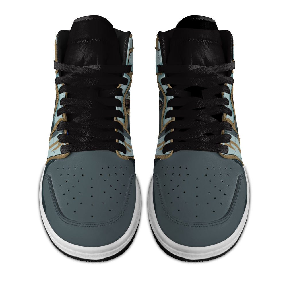 Senna High-Top Sneakers Custom LOL Games Collection