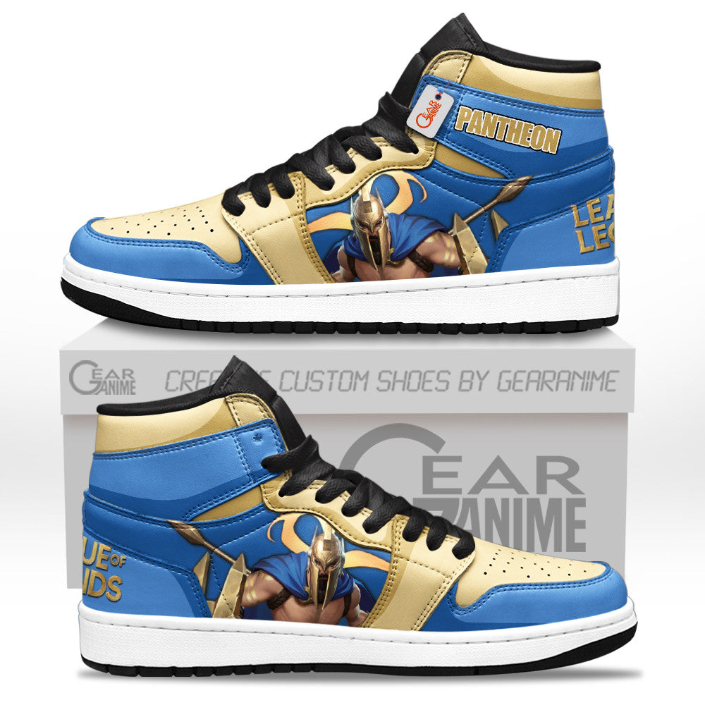Pantheon High-Top Sneakers Custom LOL Games Collection