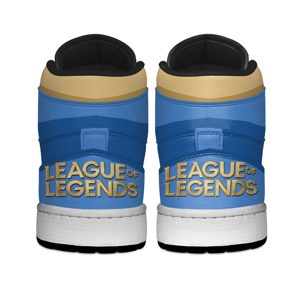 Pantheon High-Top Sneakers Custom LOL Games Collection