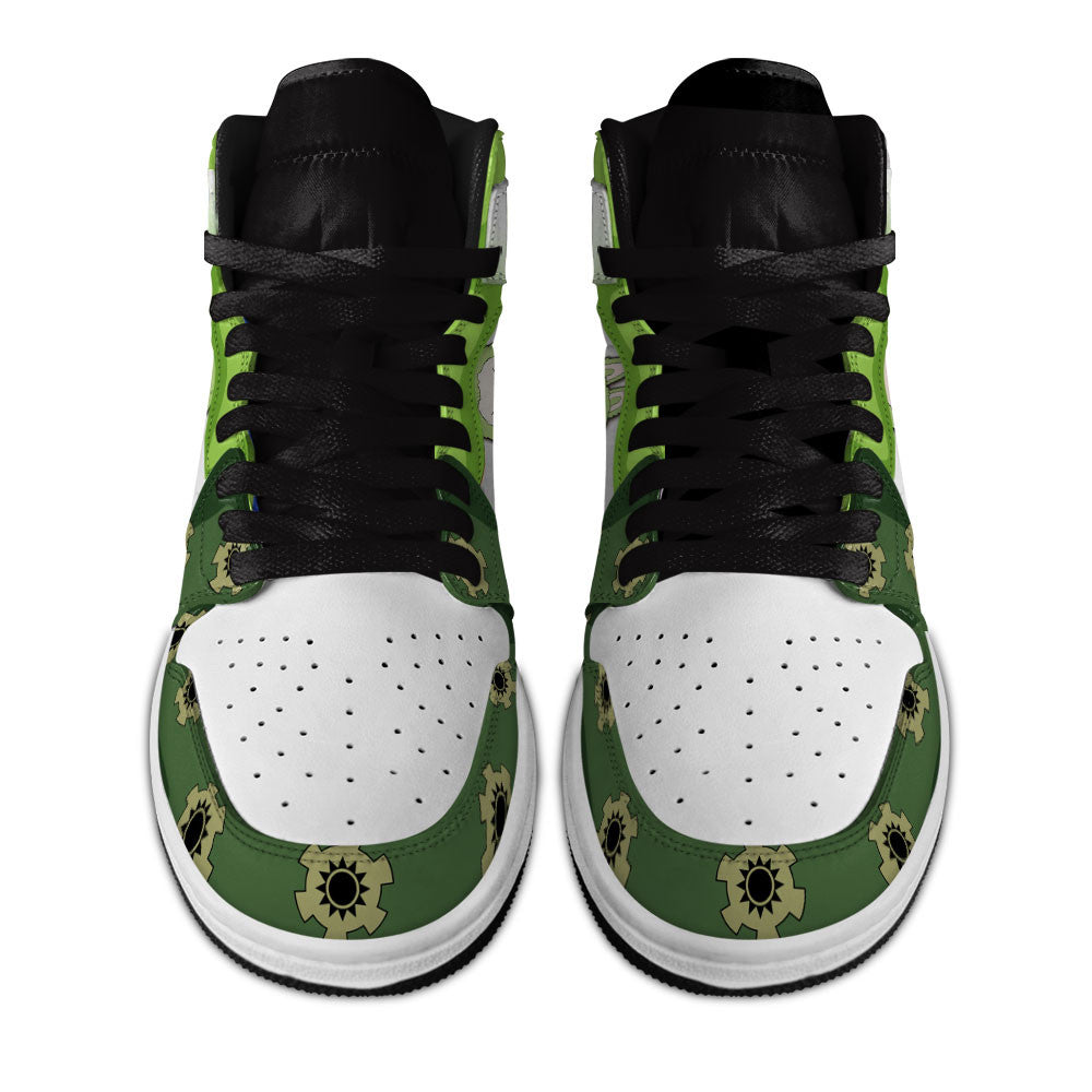 Zoro Wano Labubu Custom High-Top Sneakers Personalized Shoes