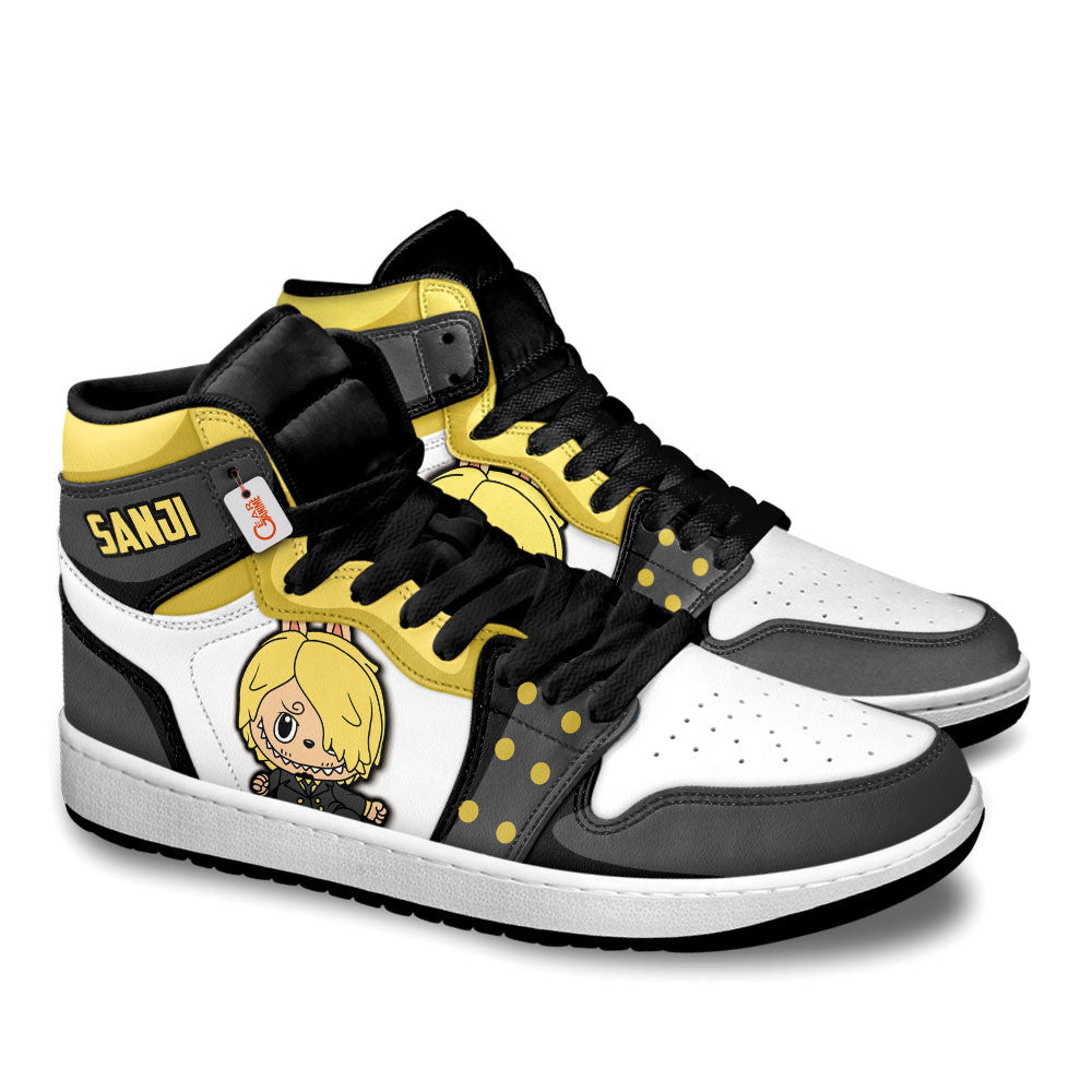Sanji Labubu Custom High-Top Sneakers Personalized Shoes