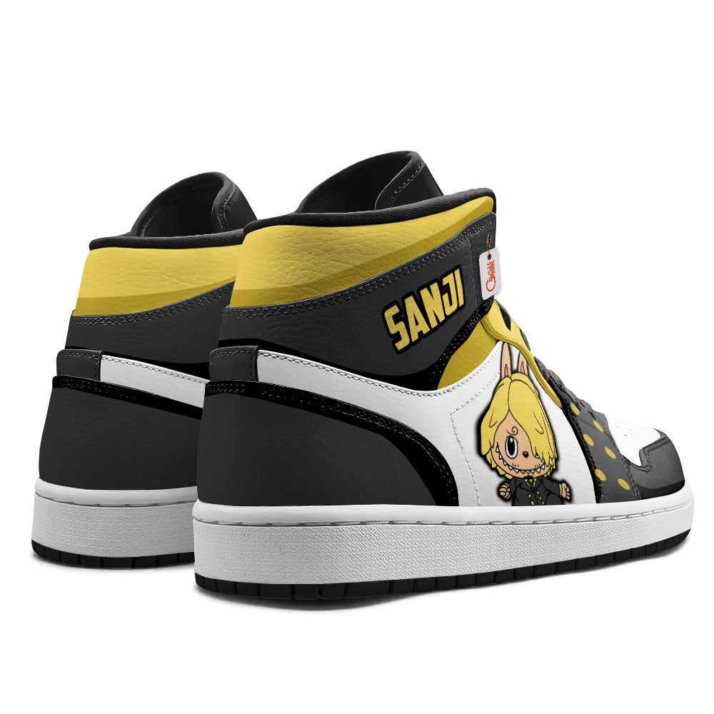 Sanji Labubu Custom High-Top Sneakers Personalized Shoes