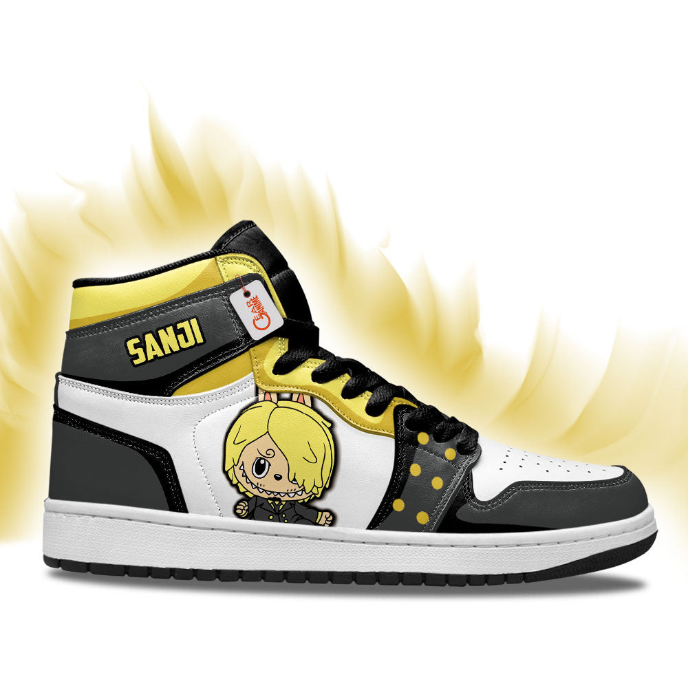 Sanji Labubu Custom High-Top Sneakers Personalized Shoes