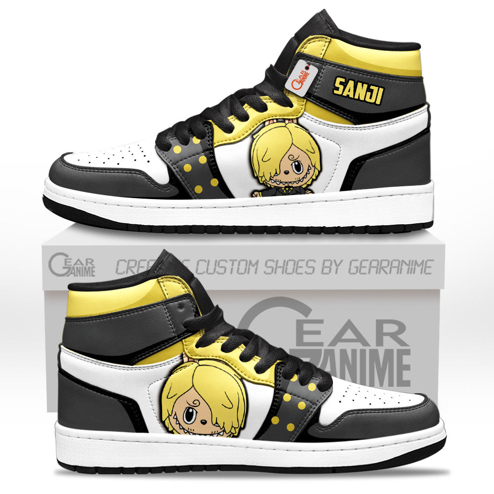 Sanji Labubu Custom High-Top Sneakers Personalized Shoes