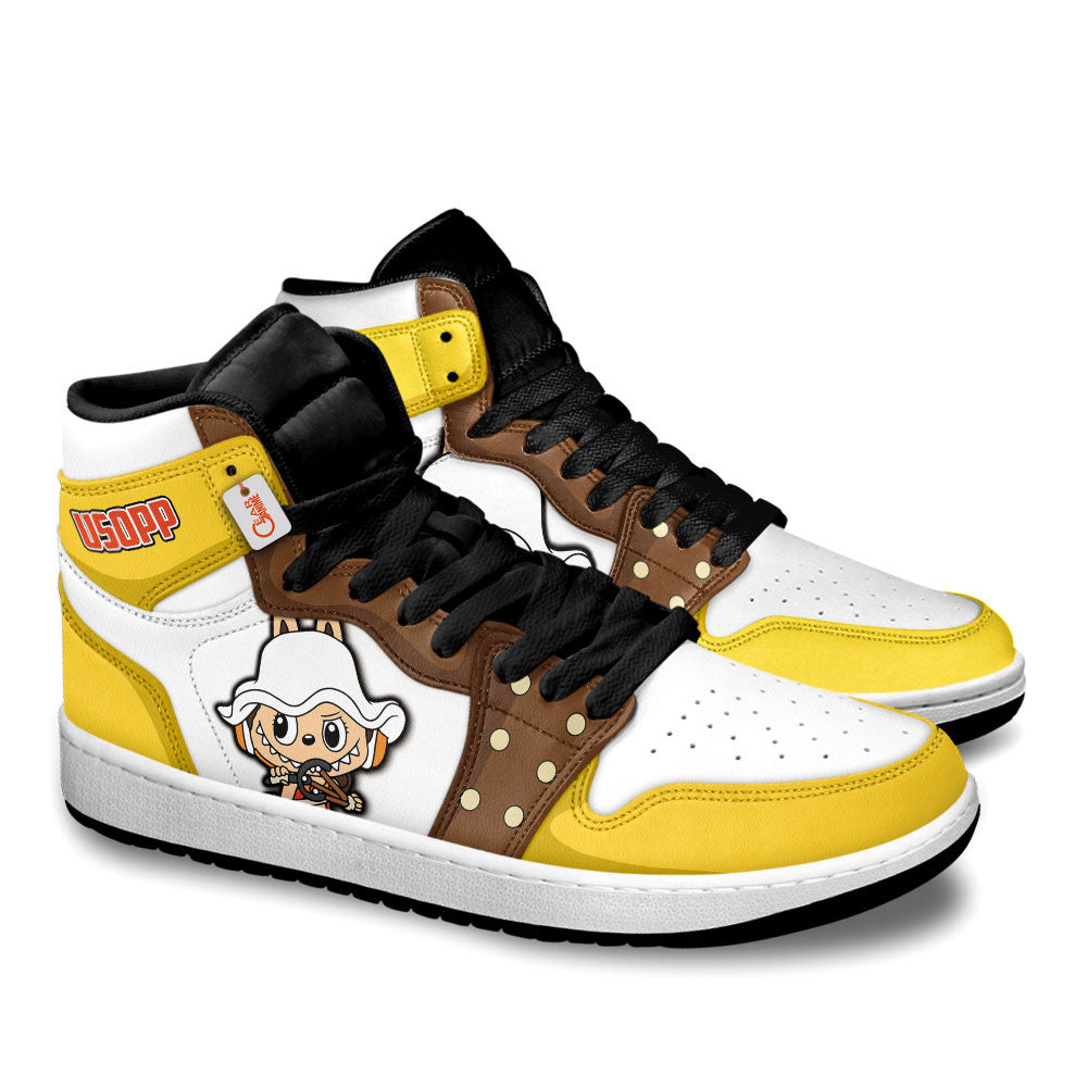Usopp Labubu Custom High-Top Sneakers Personalized Shoes