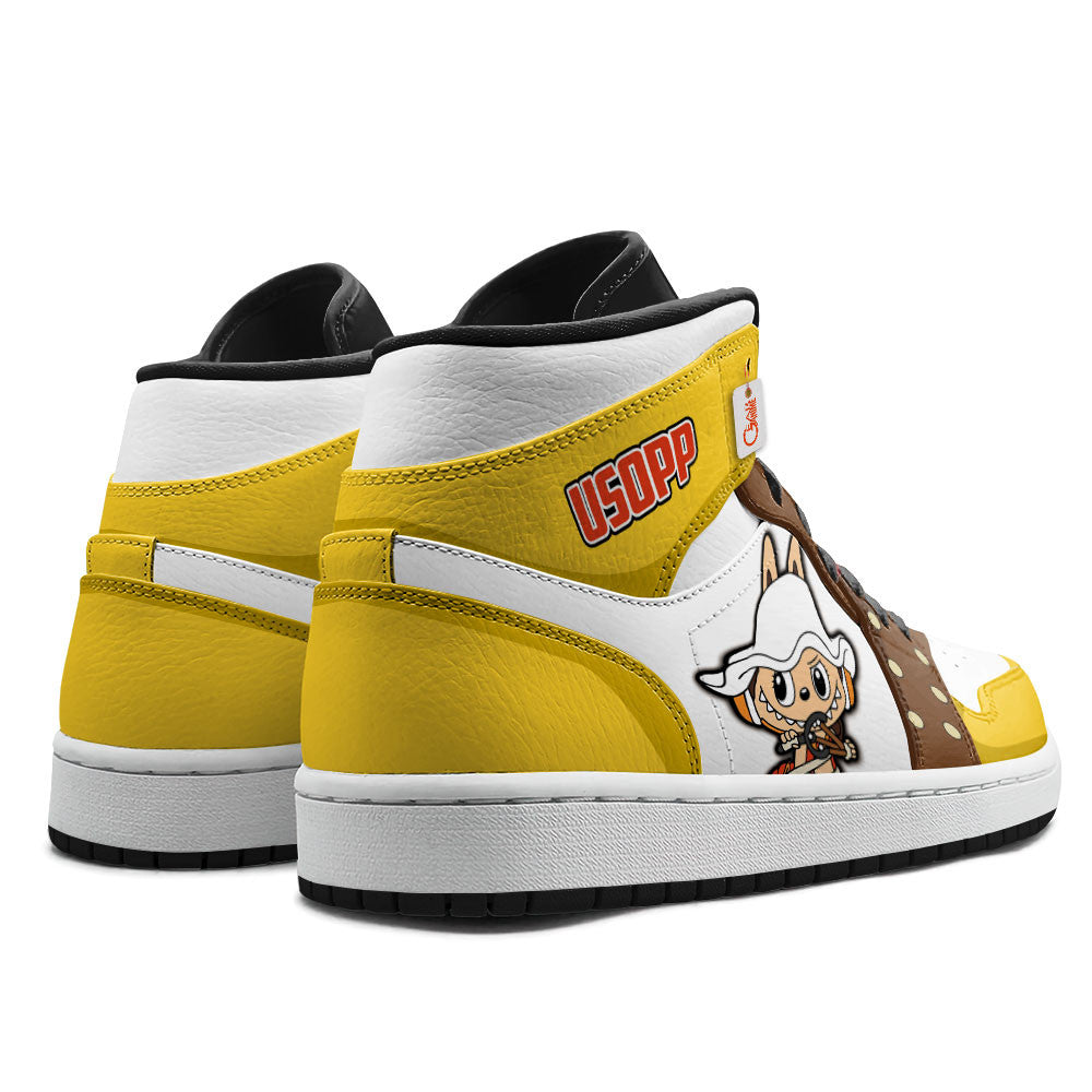 Usopp Labubu Custom High-Top Sneakers Personalized Shoes