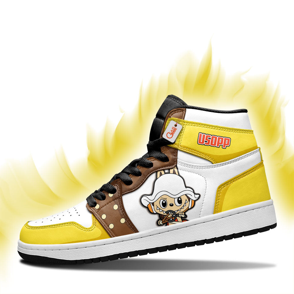 Usopp Labubu Custom High-Top Sneakers Personalized Shoes