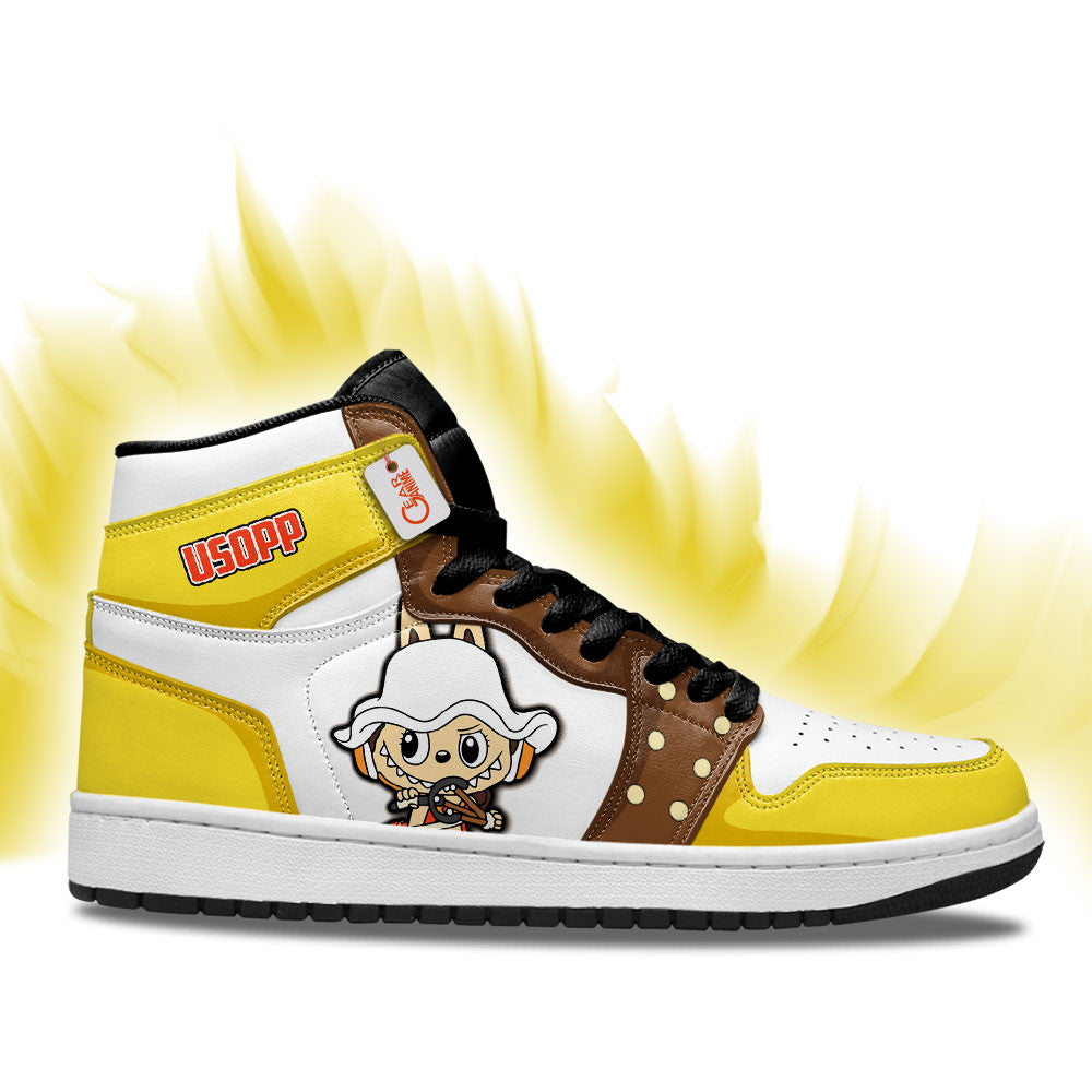 Usopp Labubu Custom High-Top Sneakers Personalized Shoes