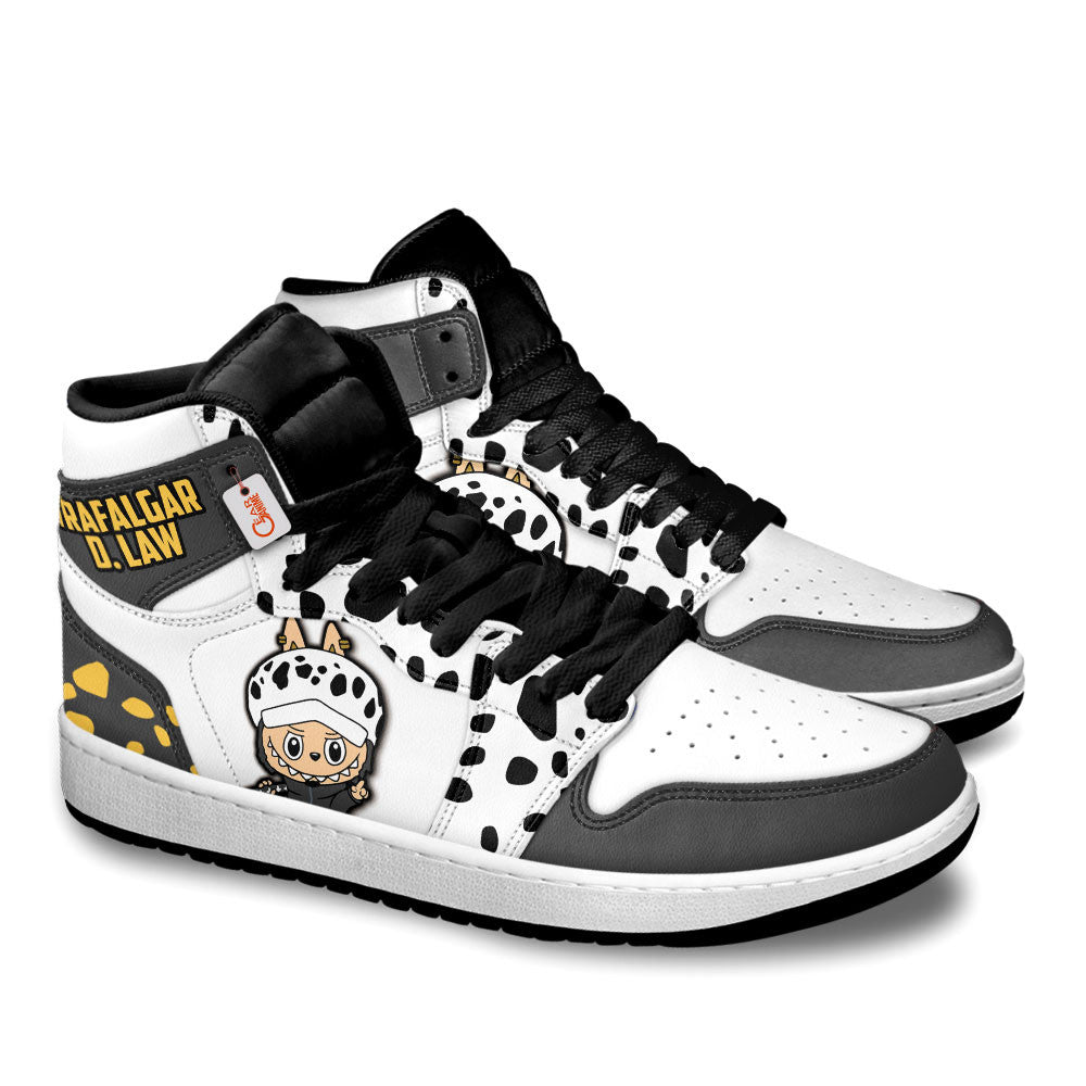 Law Labubu Custom High-Top Sneakers Personalized Shoes