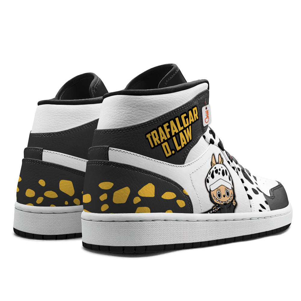 Law Labubu Custom High-Top Sneakers Personalized Shoes