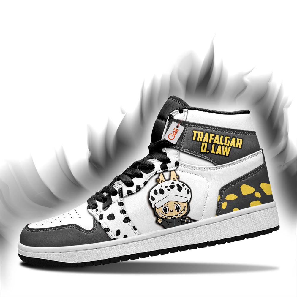 Law Labubu Custom High-Top Sneakers Personalized Shoes