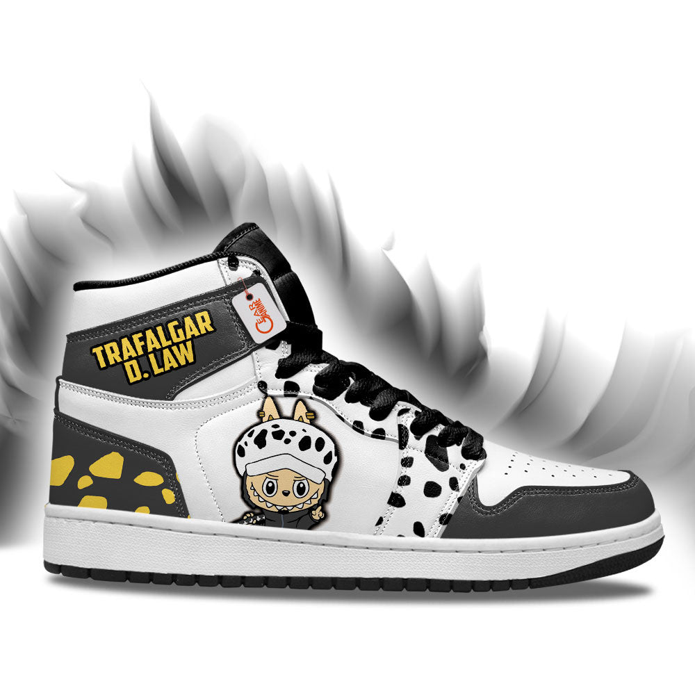 Law Labubu Custom High-Top Sneakers Personalized Shoes
