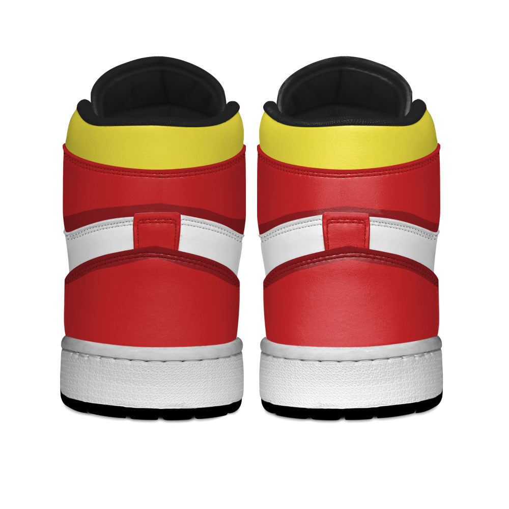 Luffy Labubu Custom High-Top Sneakers Personalized Shoes