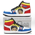 Luffy Labubu Custom High-Top Sneakers Personalized Shoes