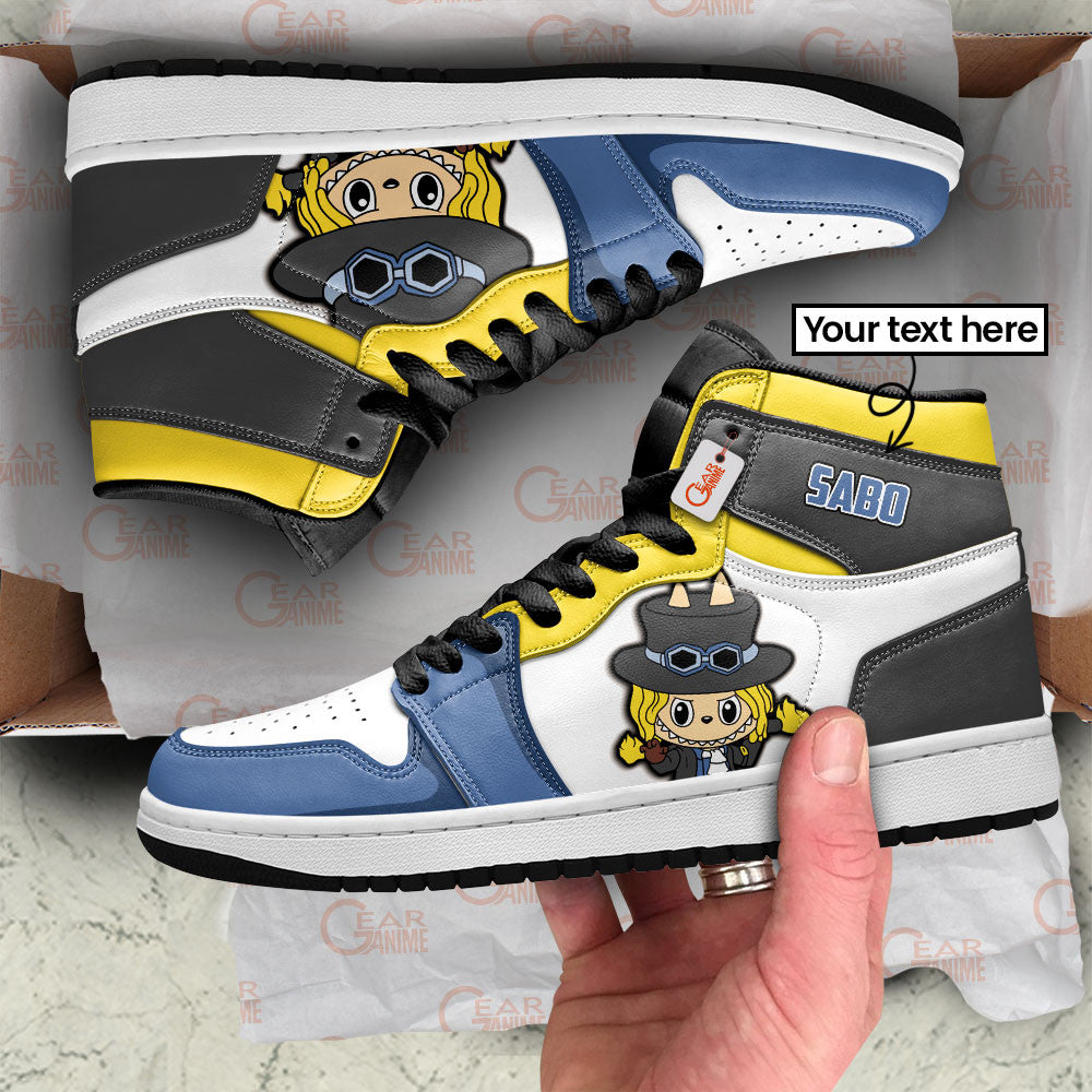 Sabo Labubu Custom High-Top Sneakers Personalized Shoes