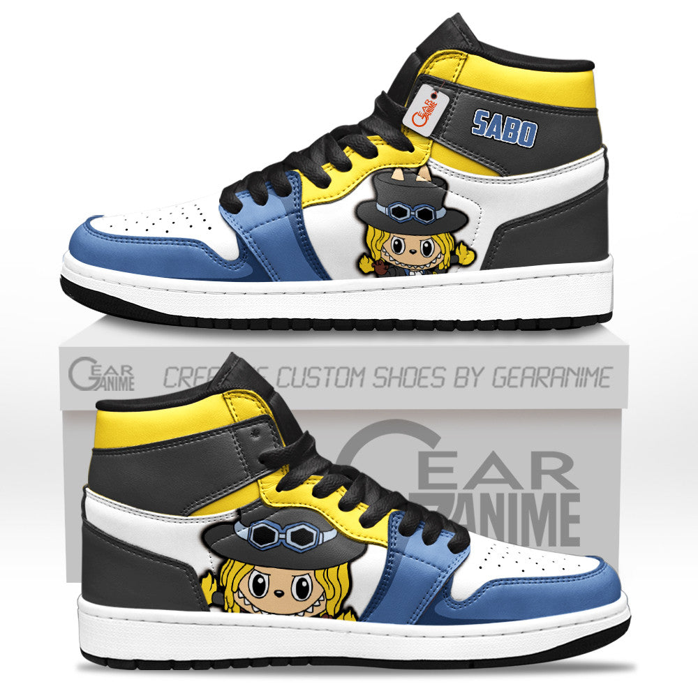 Sabo Labubu Custom High-Top Sneakers Personalized Shoes