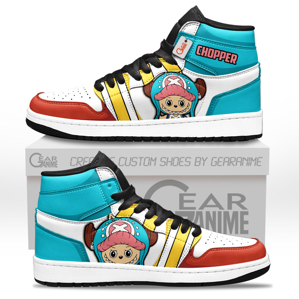 Chopper Labubu Custom High-Top Sneakers Personalized Shoes
