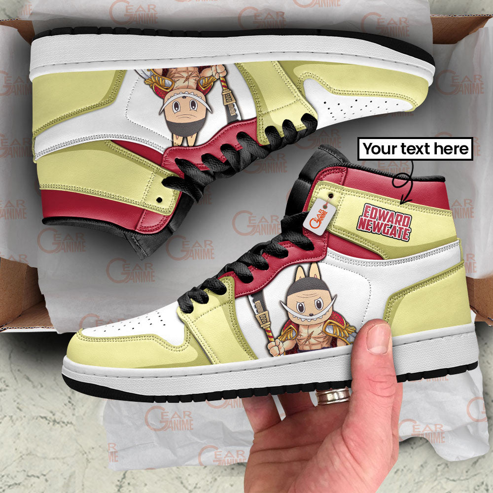 Edward Newgate Labubu Custom High-Top Sneakers Personalized Shoes