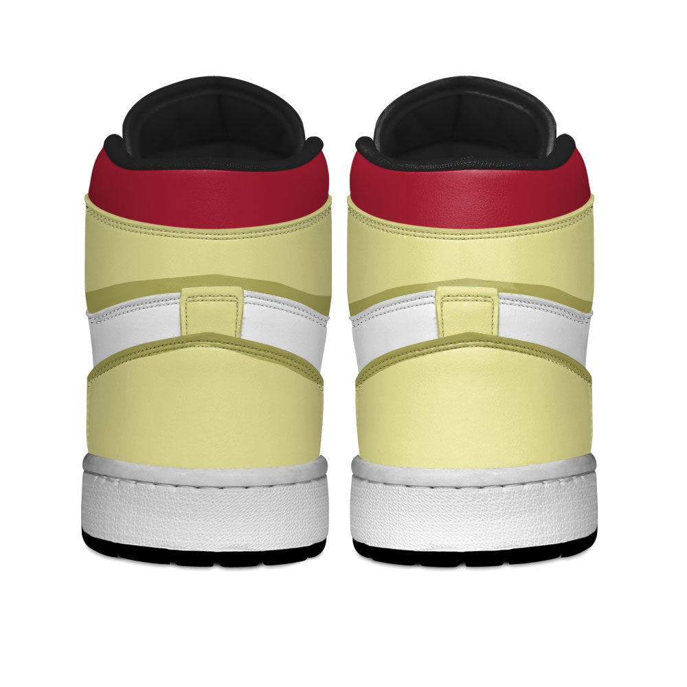 Edward Newgate Labubu Custom High-Top Sneakers Personalized Shoes