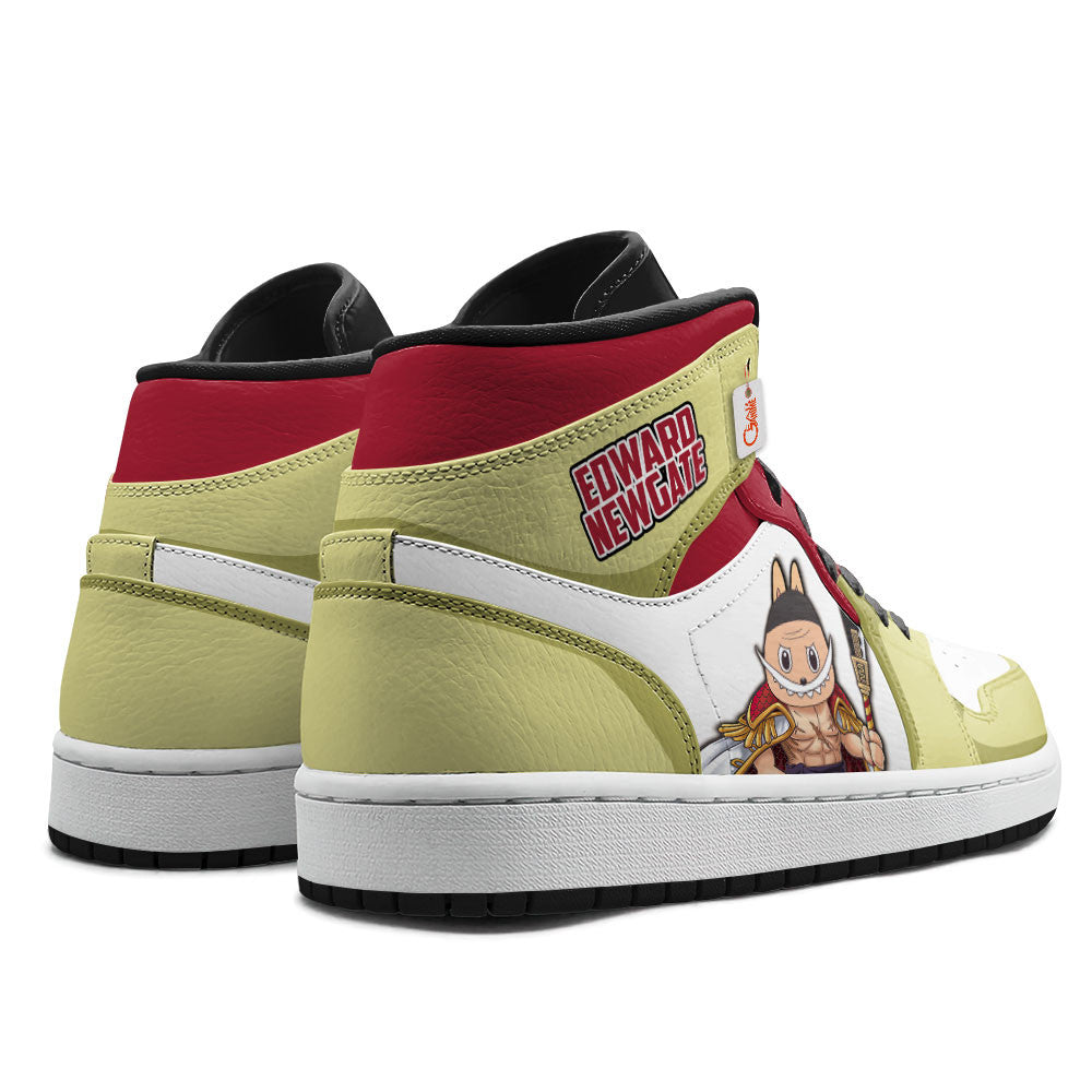 Edward Newgate Labubu Custom High-Top Sneakers Personalized Shoes