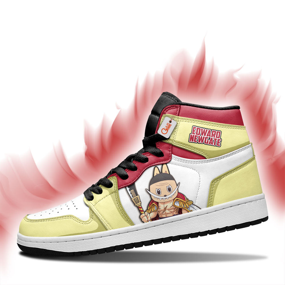 Edward Newgate Labubu Custom High-Top Sneakers Personalized Shoes