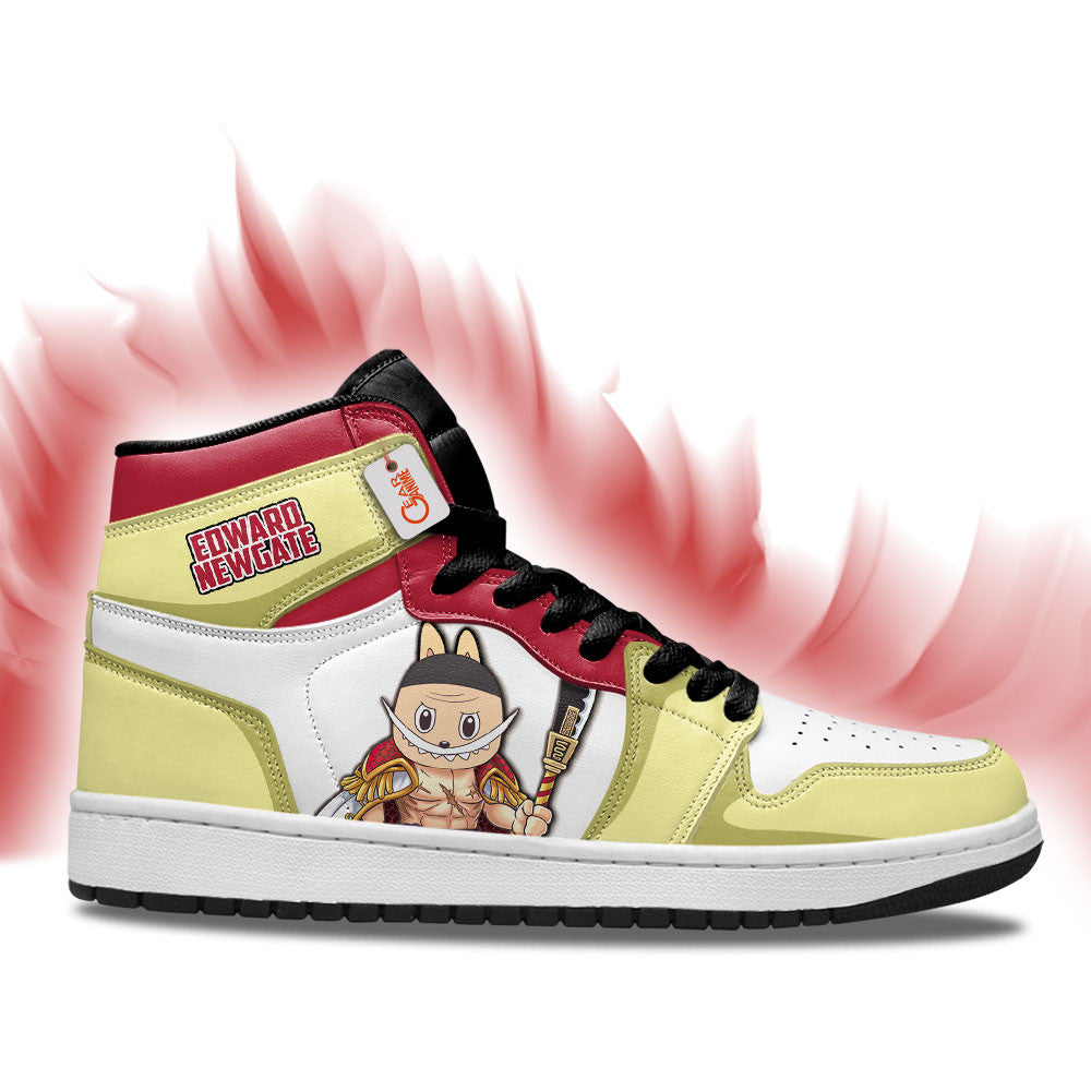 Edward Newgate Labubu Custom High-Top Sneakers Personalized Shoes