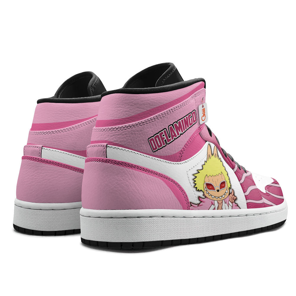 Doflamingo Labubu Custom High-Top Sneakers Personalized Shoes