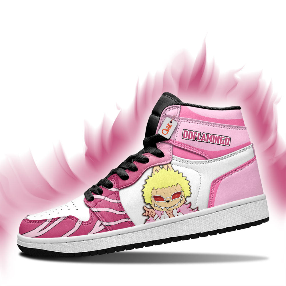 Doflamingo Labubu Custom High-Top Sneakers Personalized Shoes