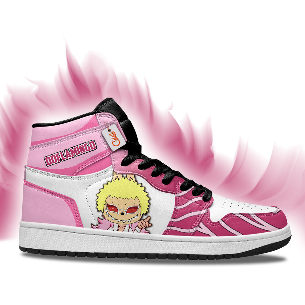 Doflamingo Labubu Custom High-Top Sneakers Personalized Shoes
